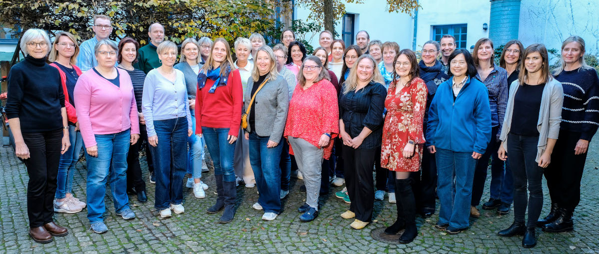 Das gesamte EEB Kollegium 2025 anlässlich des jährlichen Workshops zu einem Thema aus dem Qualitätsmanagement