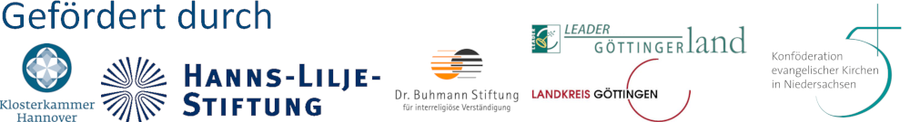 Förderer des Lernhaus-Projektes Gefördert duch: Klosterkammer Hannover, Hanns-Lilje-Stiftung, Dr. Buhmann Stiftung, Leader Göttinger Land, Konföderation evangelischer Kirchen in Niedersachsen